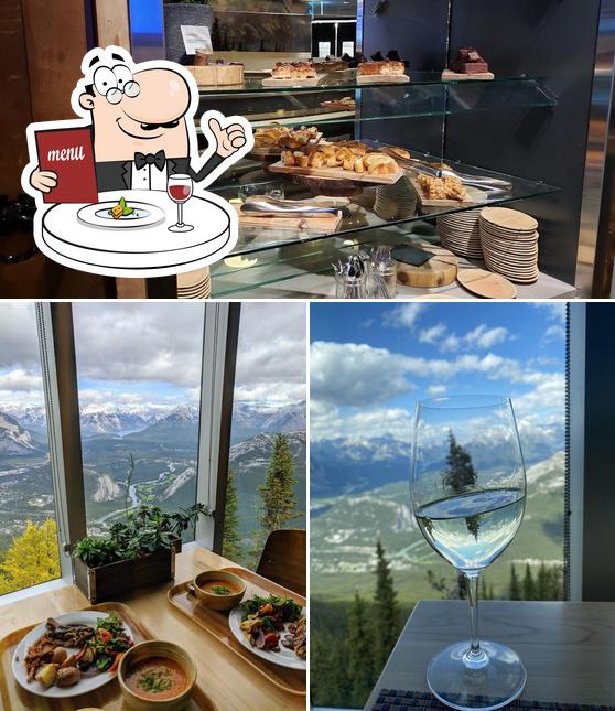 Voici la photo représentant la nourriture et vin sur Northern Lights Alpine Kitchen