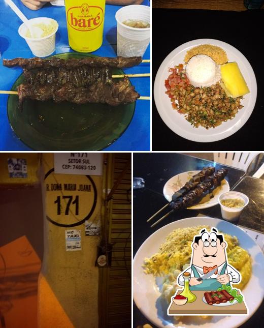 Prove refeições de carne no Churrasquinho do Dedé