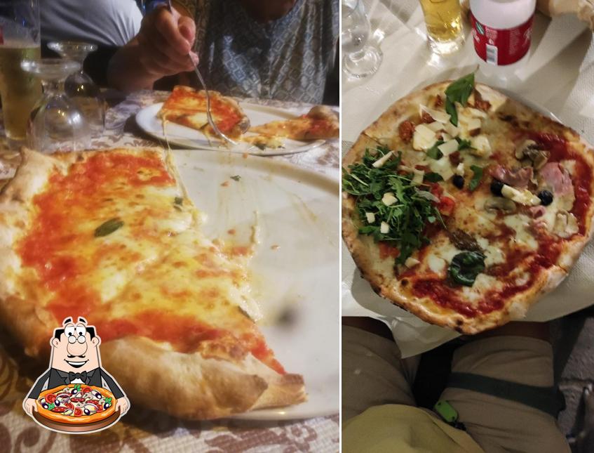 Ordina tra le molte varianti di pizza