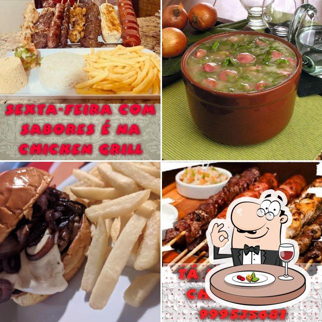 Platos en Chicken Grill Campos