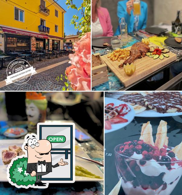 Puoi goderti l'aria fresca dal dehors di D'annunzio Osteria Restaurant Bistrò