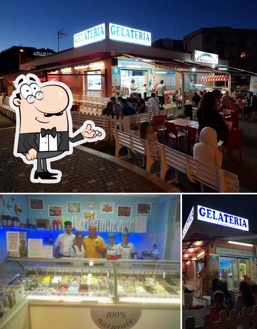 Gli interni di L' Arte Del Gelato