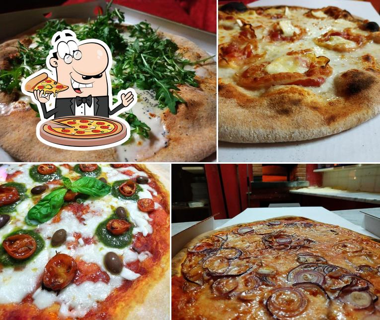 Scegli tra le molte varianti di pizza