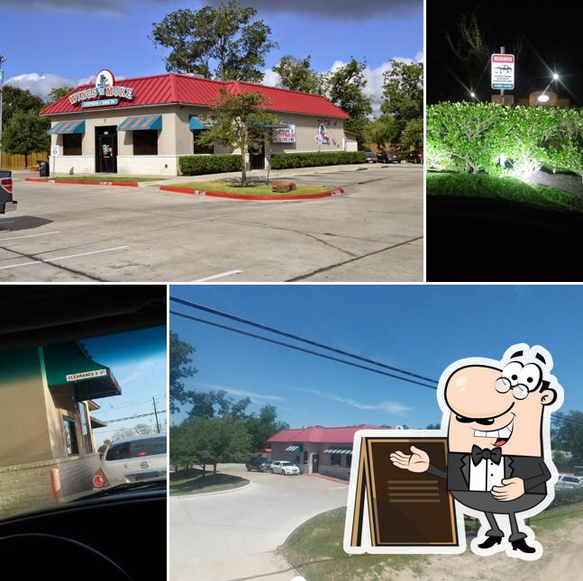 Wings 'N More Express, 2612 Highway 21 East in Bryan Restaurant menu