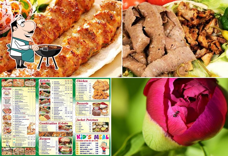 Try out meat dishes at Queenborough Kebab & Pizza House