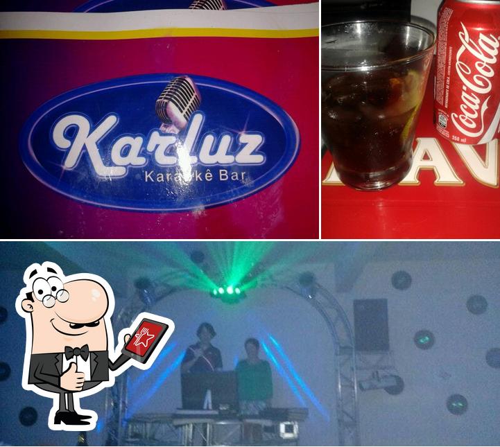 See this picture of Karluz Karaoke Bar