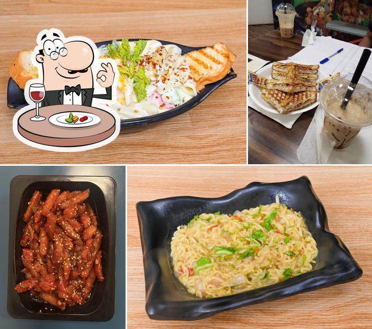 Food at FNF Cafe