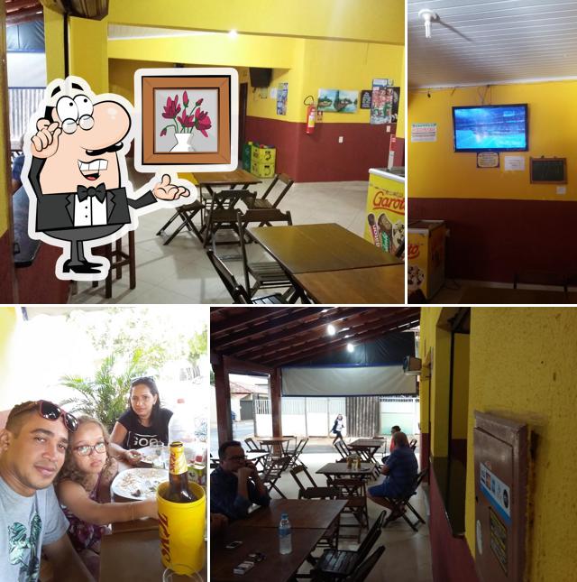 O interior do Bar do Naldo