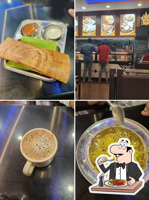 Food at New Cafe Mysore