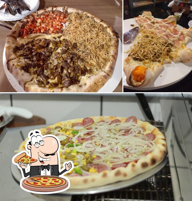 Experimente pizza no TEXAS PIZZARIA