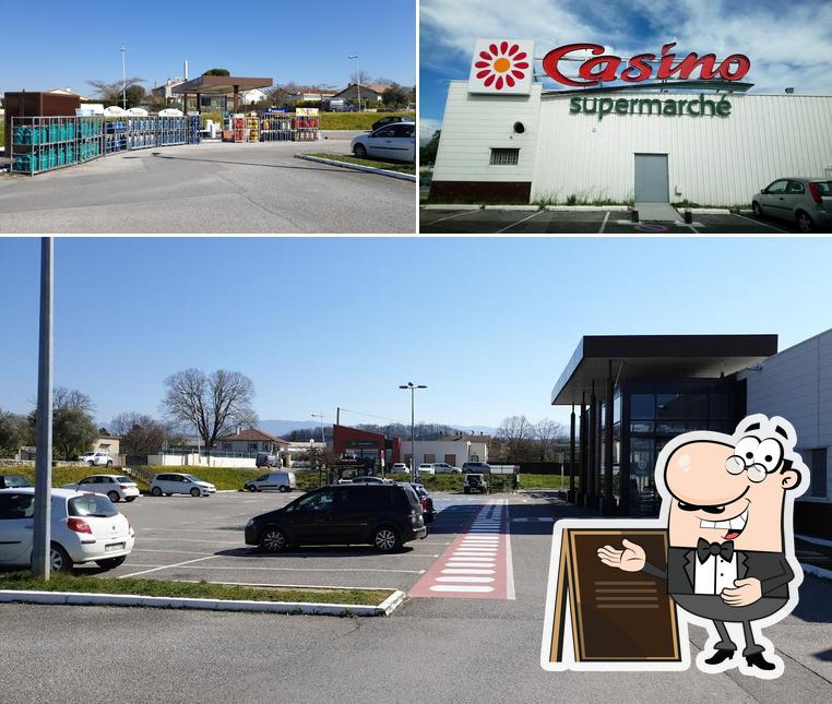 Jetez un coup d’œil à quoi ressemble Casino Supermarché à l'extérieur