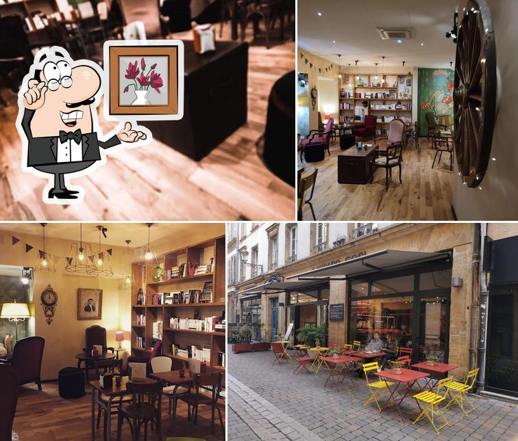 Installez-vous à l'une des tables de Entre-Sort