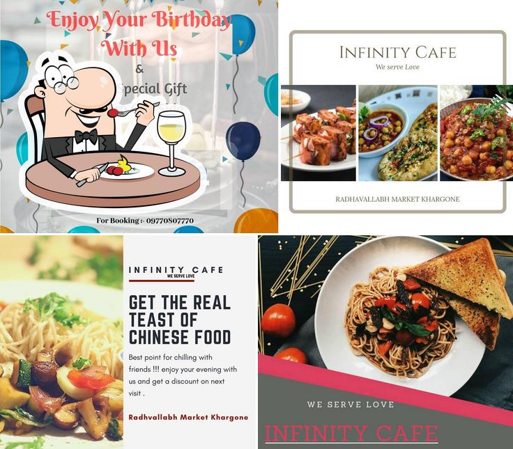 Food at Infinity Cafe & Food