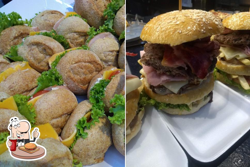 Os hambúrgueres do Padaria Super Pão Bakery House - Pompéia irão saciar uma variedade de gostos