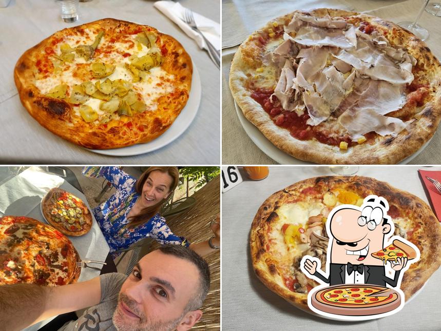 A Pizzeria Giardino, puoi ordinare una bella pizza