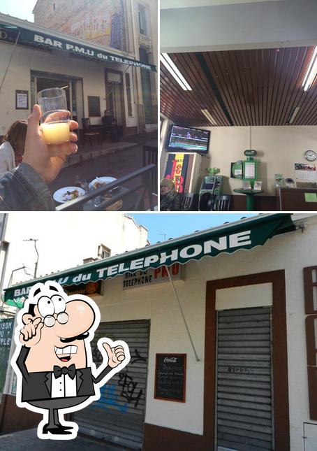 L'intérieur de Bar du Téléphone