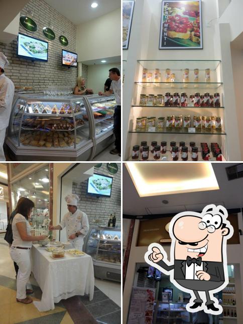 O interior do Pasta Gourmet