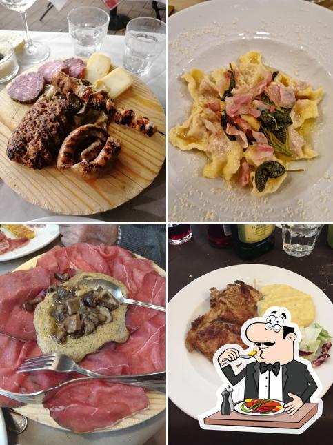 Essen im Trattoria Al Santuario