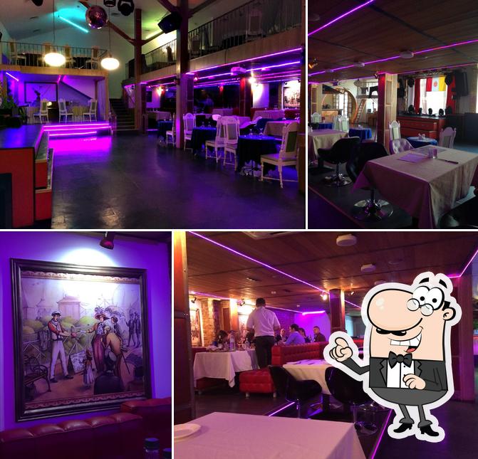 The interior of Restaurant-club "Odessa-mama"