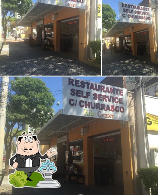 O exterior do Restaurante KiloCenter