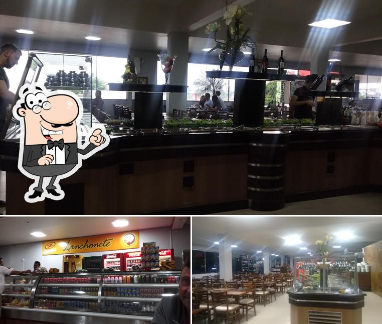 O interior do Churrascaria Zambiasi