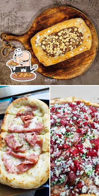 Choisissez de nombreux genres de pizzas