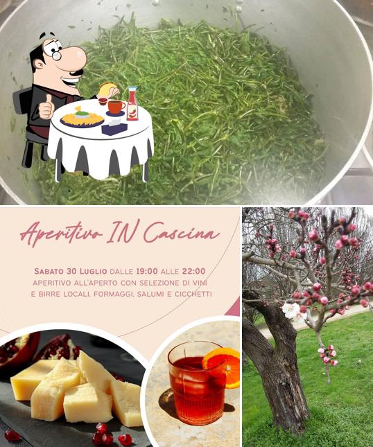 Piatto di formaggi al Agriturismo Cascina Mattarello