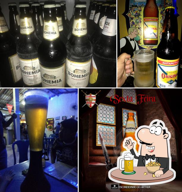 Escondidinho do Arthur fornece uma seleção de cervejas