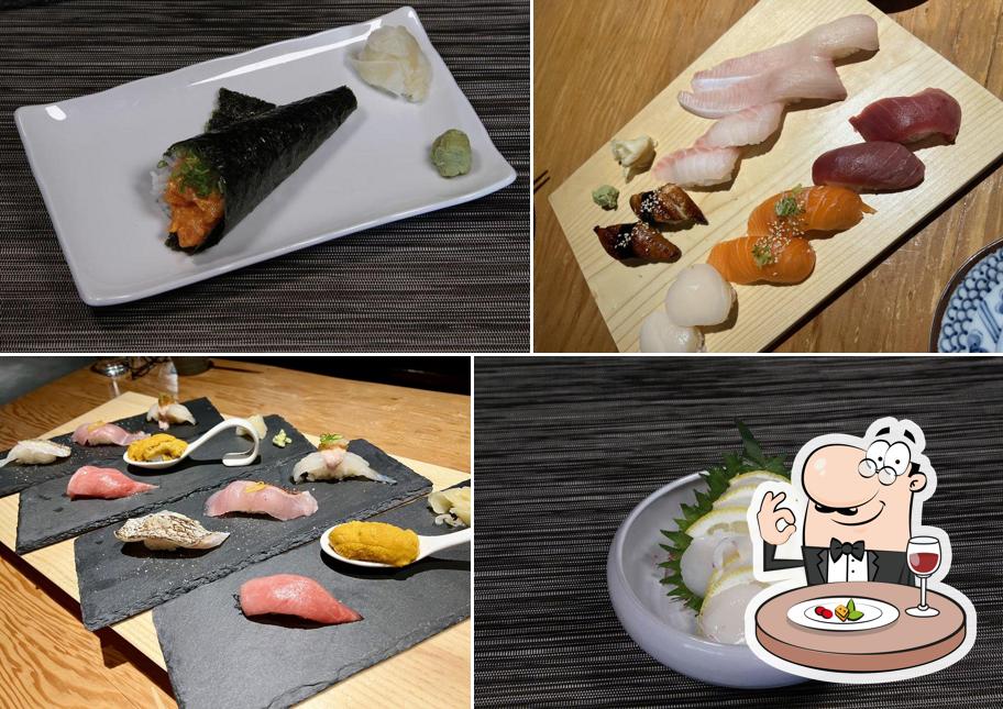 Comida en Fujisan Sushi