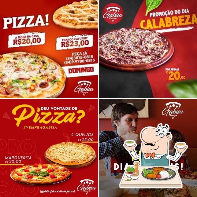 Platos en Gabisa Pizzaria