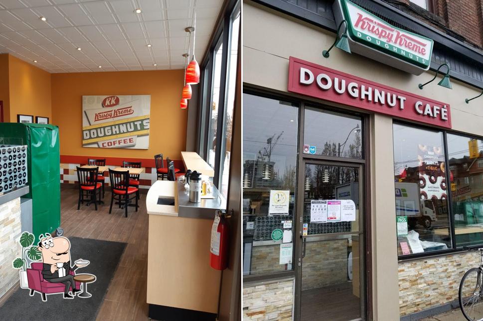 Découvrez l'intérieur de Krispy Kreme Café