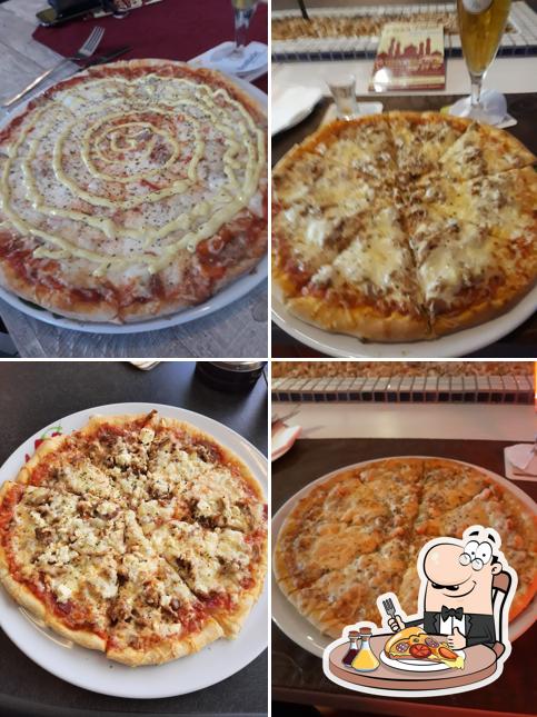 Pide distintos tipos de pizza