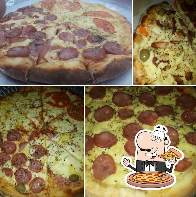 Experimente pizza no Ana rosa pizzaria Delivery