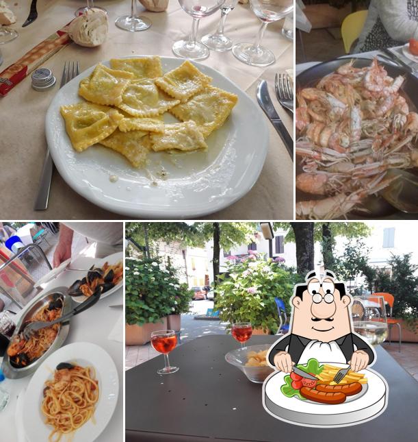 Cibo al Caffetteria La Villa di Castagnetti Giovanna