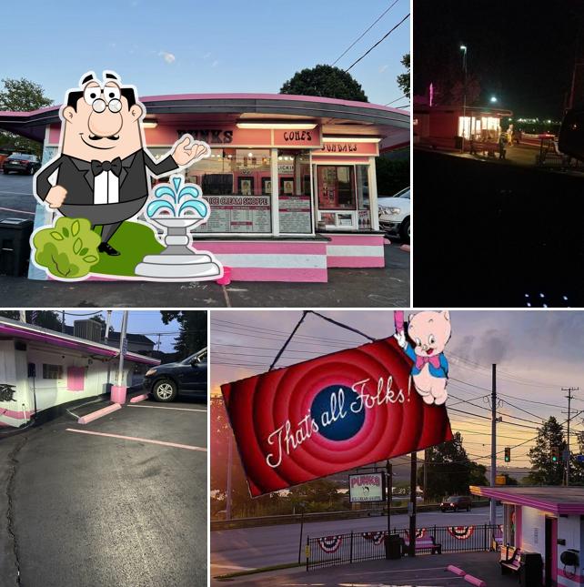 Punks Ice Cream Shop, Baden Restaurant menu, prices and reviews