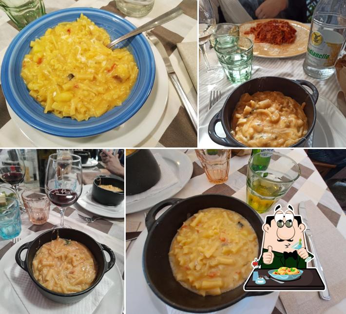 Maccheroni al formaggio al Trattoria A Pignata