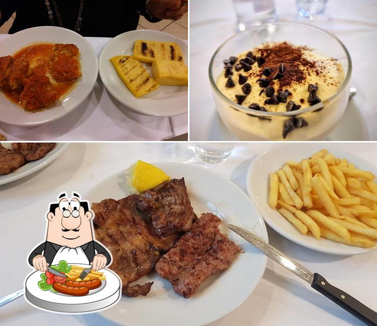 Platti al Trattoria Bar La Cartiera