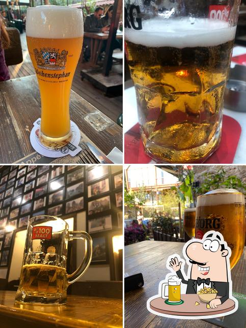 Enjoy the variety of beers