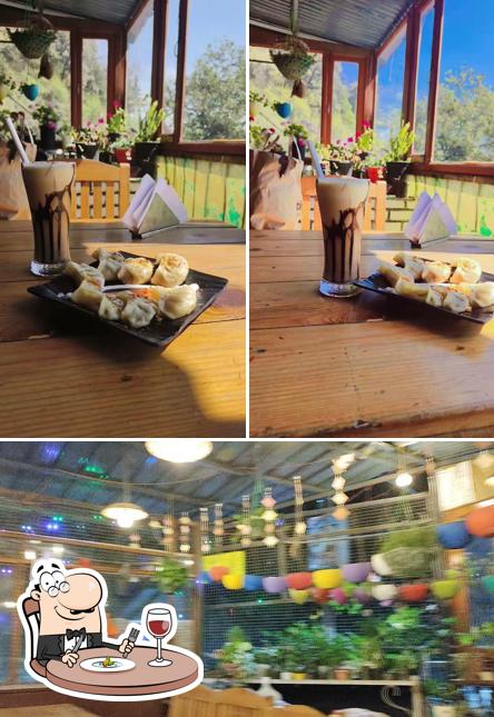 Food at Cafe thee heart