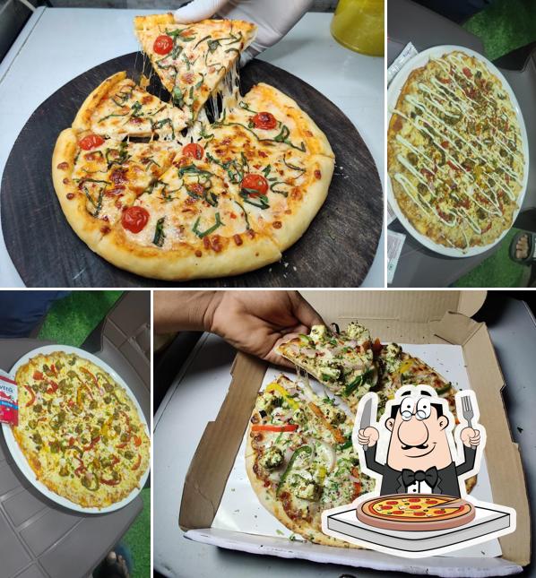 Order various types of pizza