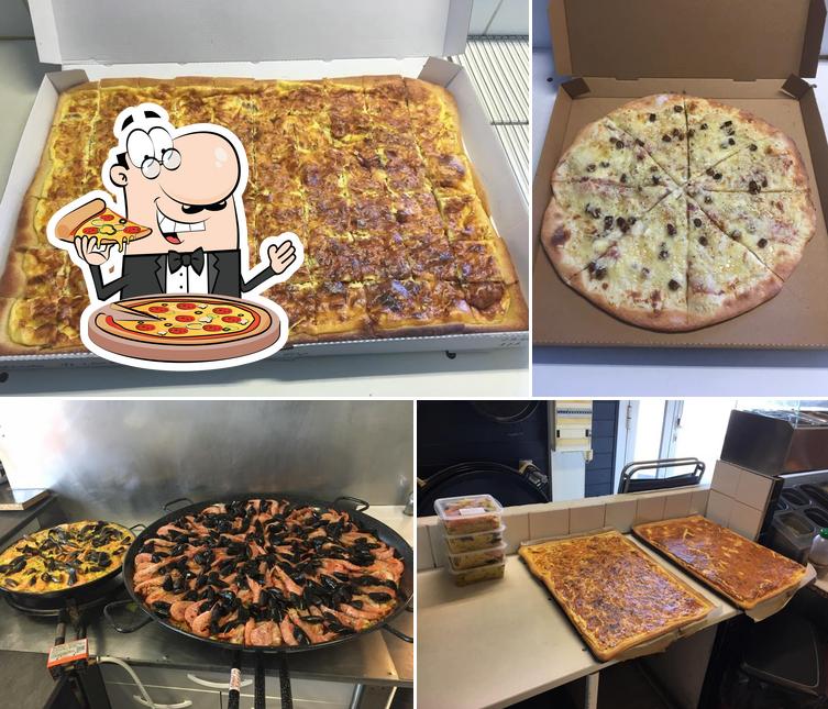 Prenez des pizzas à Pizzéria Chez Manalou