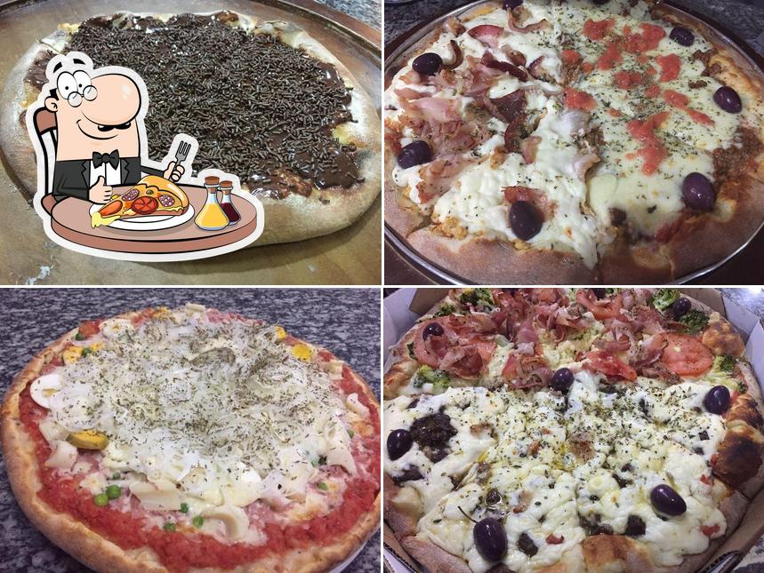 Experimente diferentes variedades de pizza