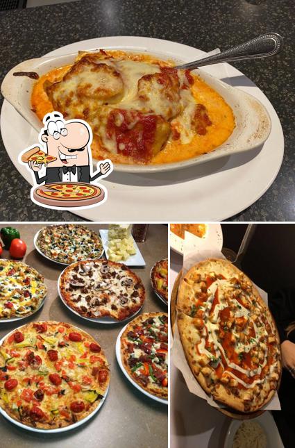 Pick pizza at Villa Amore