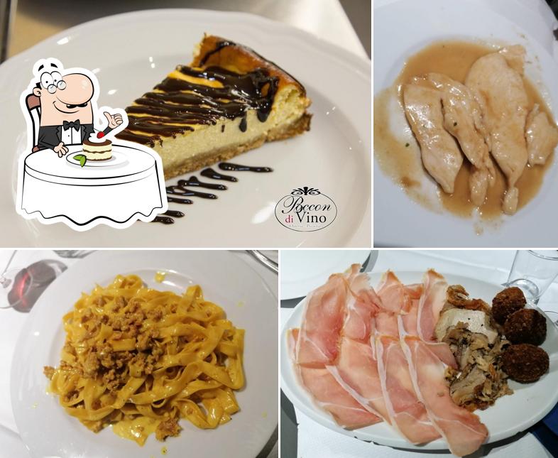 Osteria Pizzeria Boccon di Vino offre un'ampia varietà di dessert