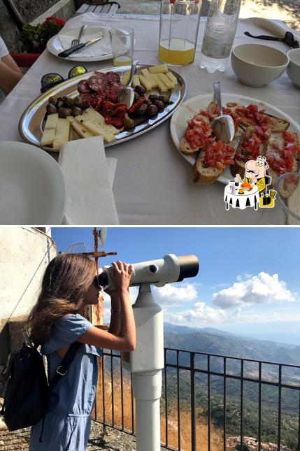Cibo al Ristorante Casa del Pellegrino - Affitta camere
