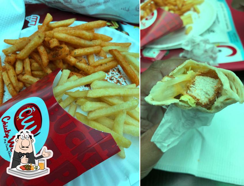 Food at CRISPY CHICKY Madina Mall