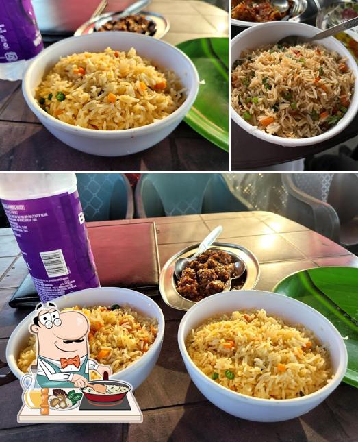 Fried rice at Discovering Nature Gulma