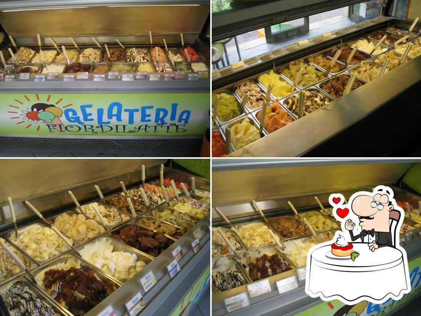 Gelateria Fiordilatte offre un'ampia gamma di dessert