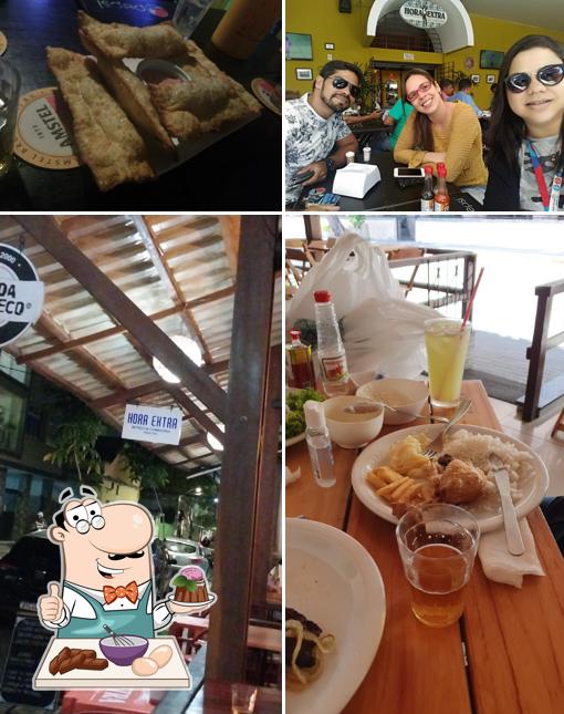 Hora Exata Bar e Comedoria oferece uma gama de pratos doces