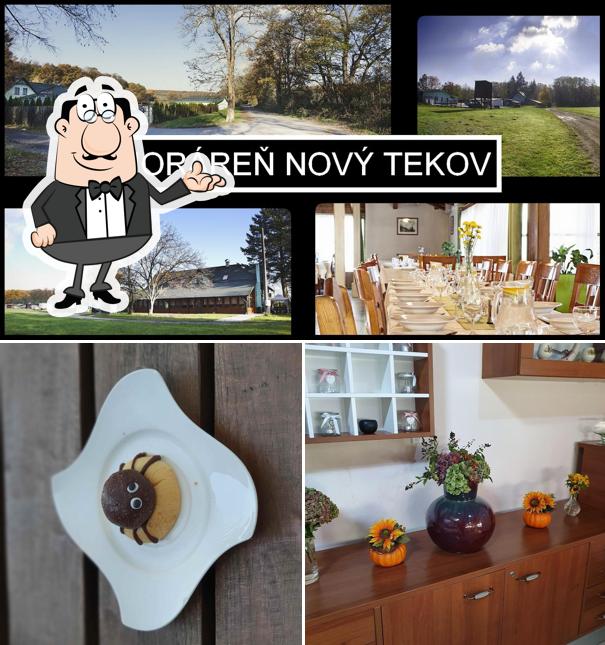 Unter anderem finden Sie innere und lebensmittel im Horáreň Nový Tekov